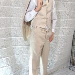 Giovanni Testi Kids Suit Sand - Image 4