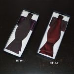 Giovanni Testi Self Tie Dark Red Bow Tie - BT10/2 - Image 3