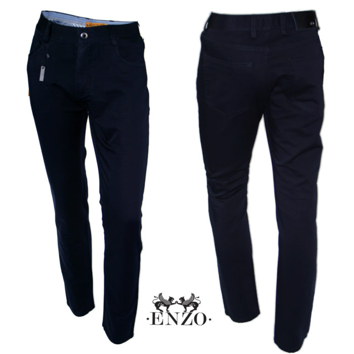 Enzo Navy Jeans 100% cotton