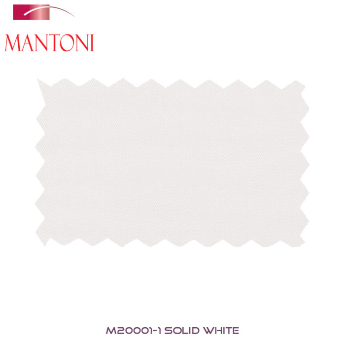 Mantoni White Barrel-cuffed Dress Shirt