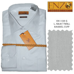 Enzo Men Dress Shirt 100% Cotton