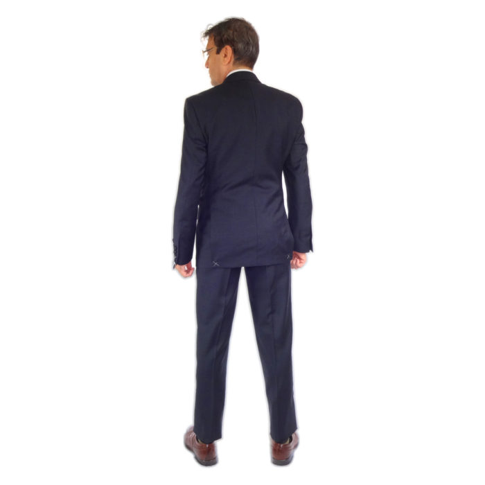 charcoal modern or slim fit wool suits