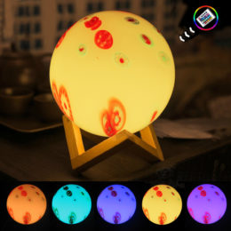 led mood light decorative gift with remote