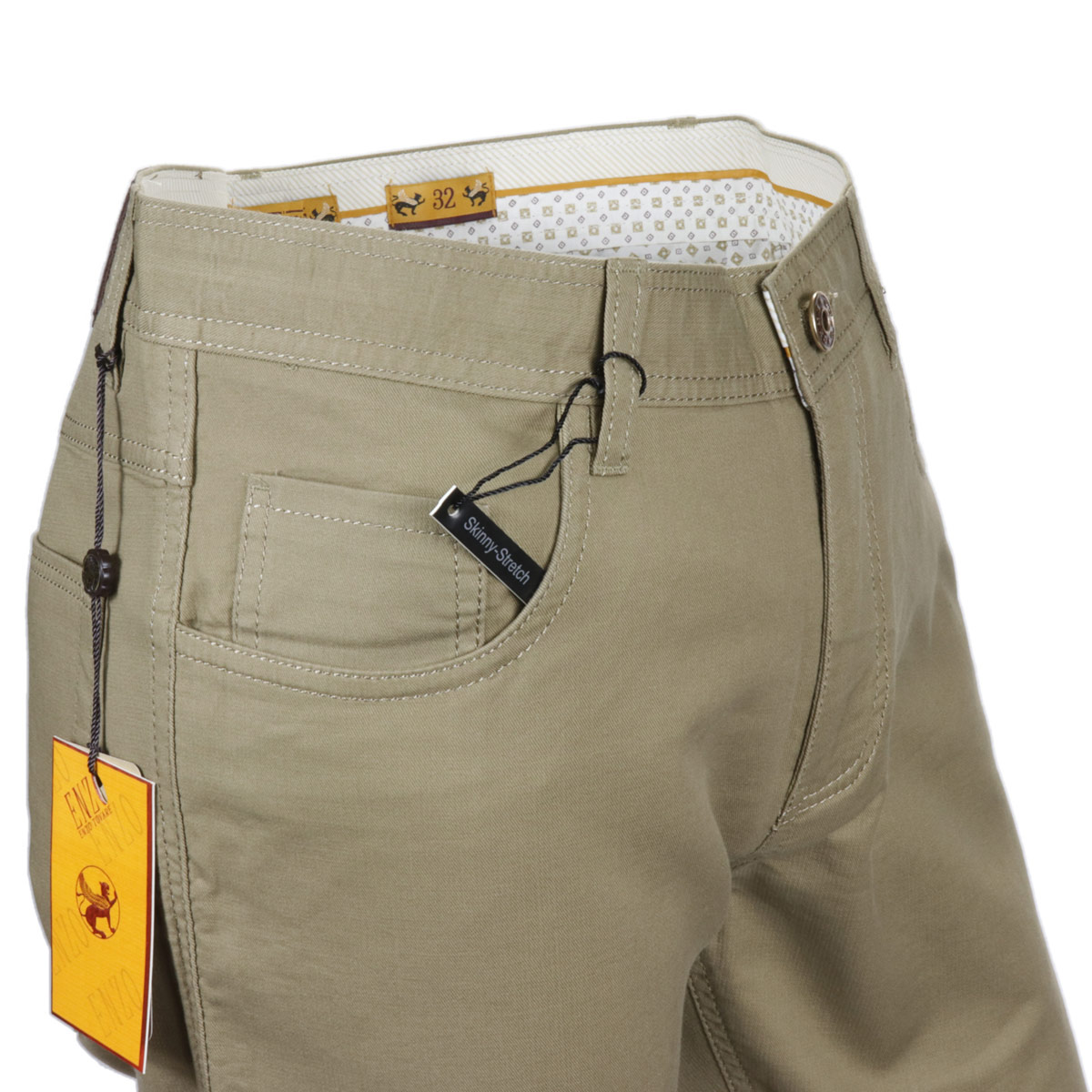 Brooklyn Men's Bedford Slim Leg Pants in Khaki Comfort – Brooklyn Industries