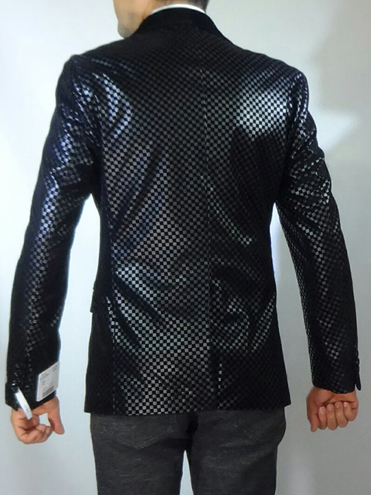 Giovanni Testi sports high fashion blazer B006 High Fashion Blazer back