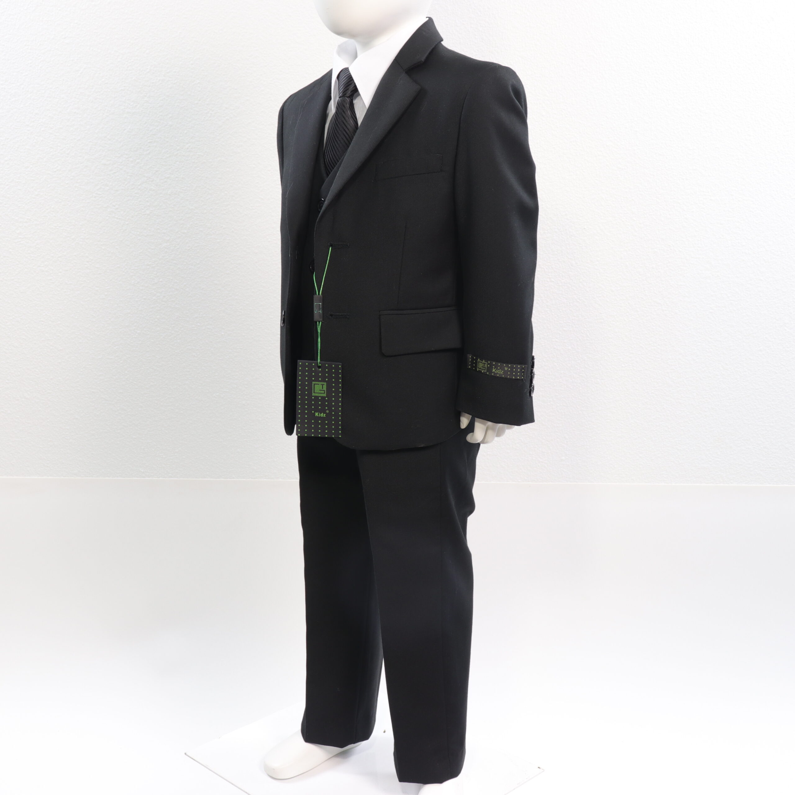 Amazon.com: Boys Suits Kids Black Tuxedo Suit Set Size 6 Toddler Formal  Wear for Boys Dress Clothes Wedding Outfit: Clothing, Shoes & Jewelry