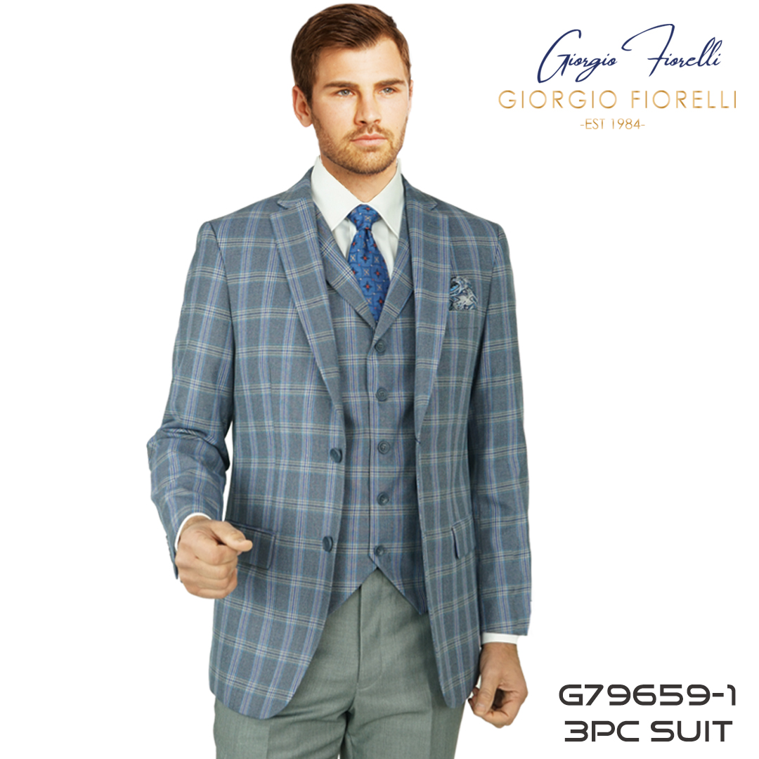 giorgio fiorelli 3 piece suit
