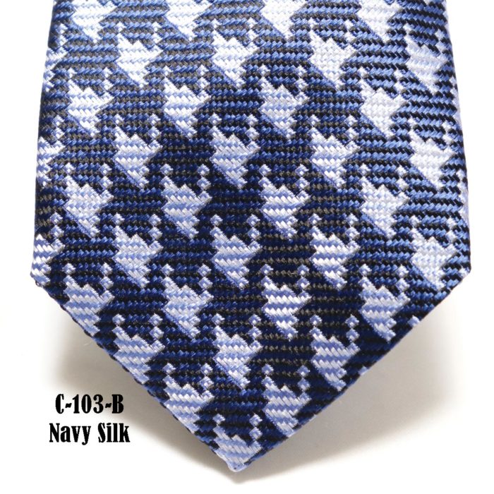 Teardrop Silk Necktie C103B
