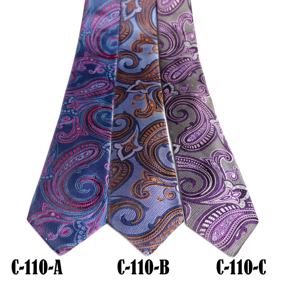 Persian Paisley Silk Italian Tie SOLD-OUT in CA, NY, NJ, IL - Moda ...