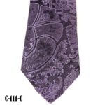 Silk Paisley neck tie C111C