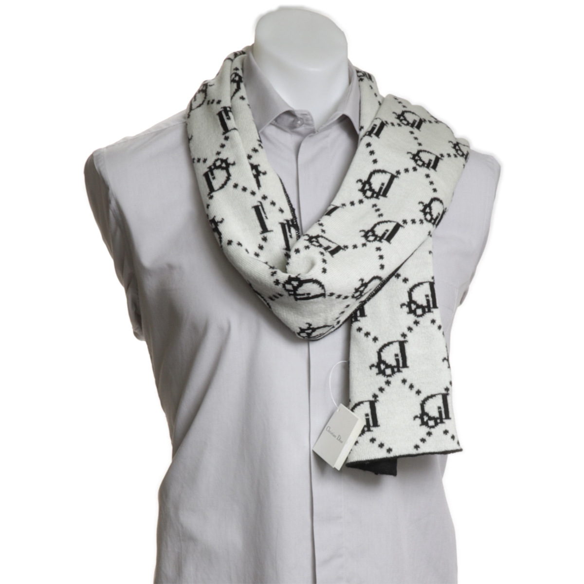 Wool scarf Dior Grey in Wool - 32866863