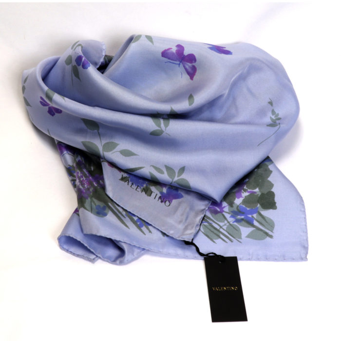 Floral Silk made in Italy Scarves