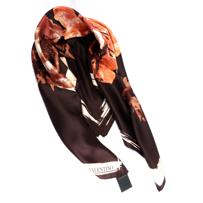 Foulard Silk made in Italy Scarves