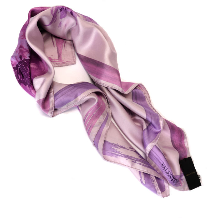 Valentino Foulard Silk made in Italy Scarves