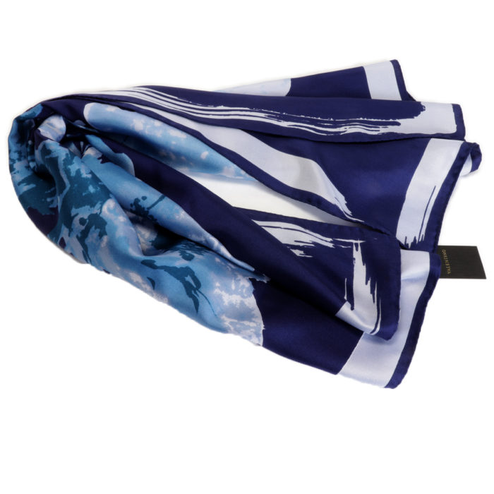 Foulard Silk made in Italy Scarves