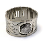 Pitone Bangle cuff bracelet Watch