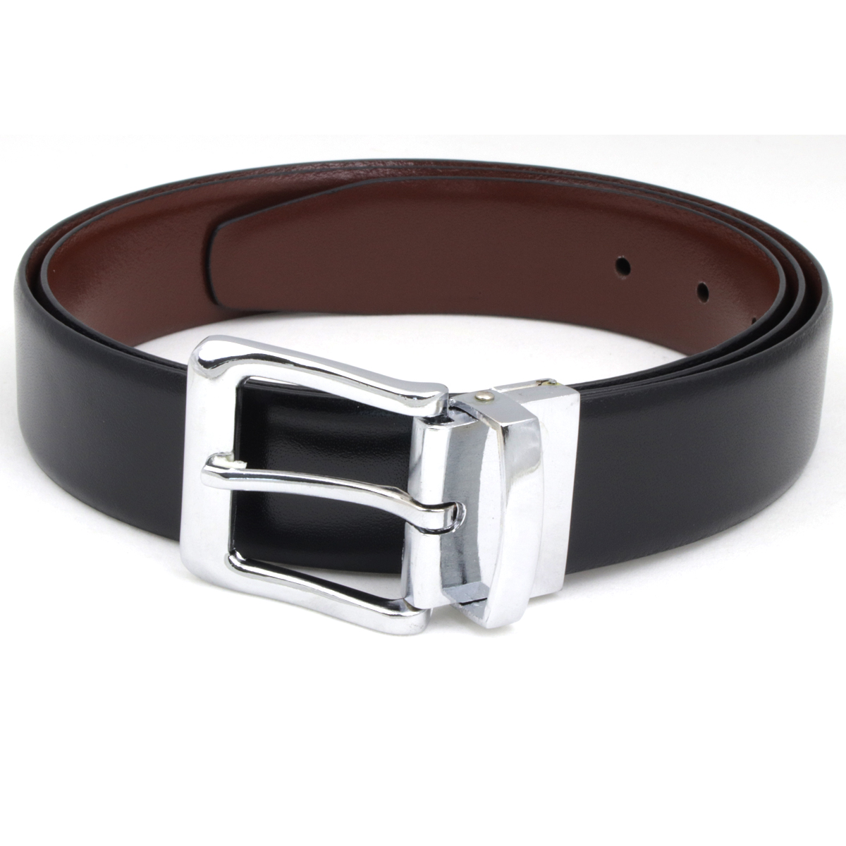 Lvelia 35mm Genuine Leather Dress Belts for Men-Mens Belt for