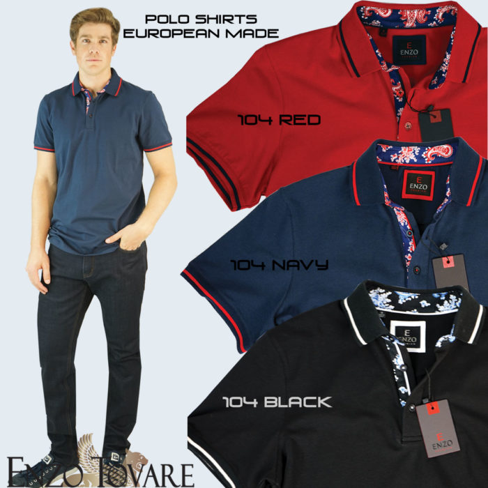 Enzo-Polo-Shirts