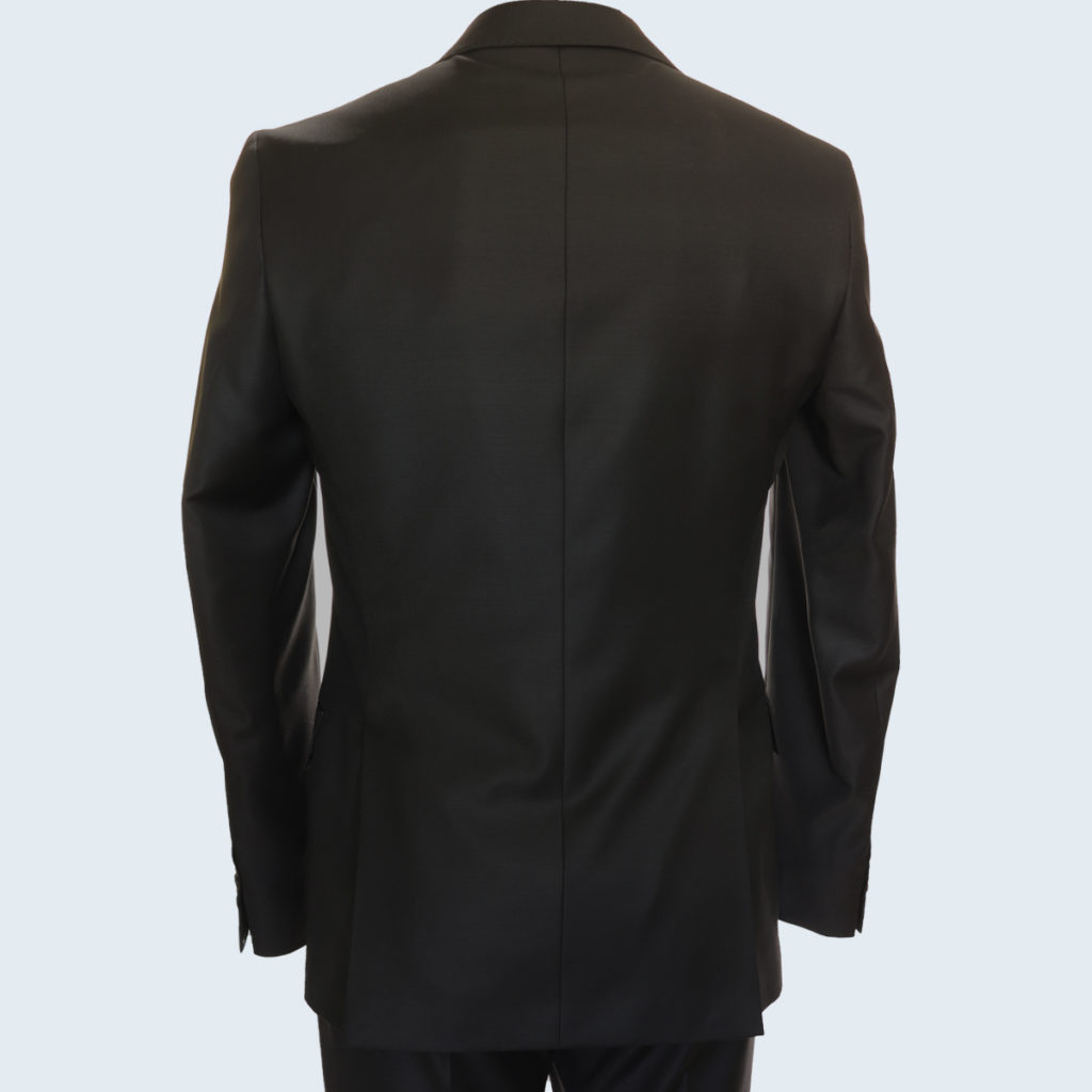 Galante Uomo Made in Italy Wool Black Suit in CA, - Moda Italy Fashion