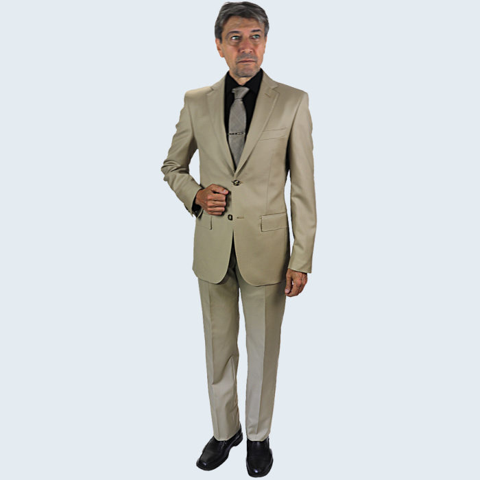 Galante Uomo Made in Italy Beige Suit