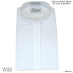 Women Banded Fly Front Dress Shirt