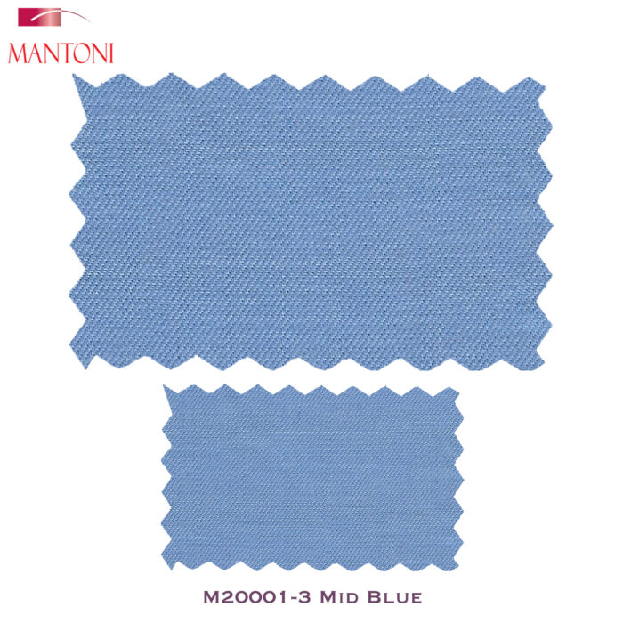 Mantoni Medium-Blue Dress Shirt