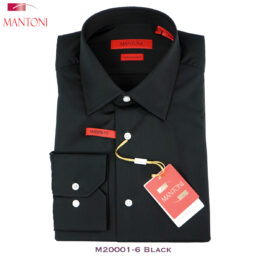 Mantoni Black Dress Shirt