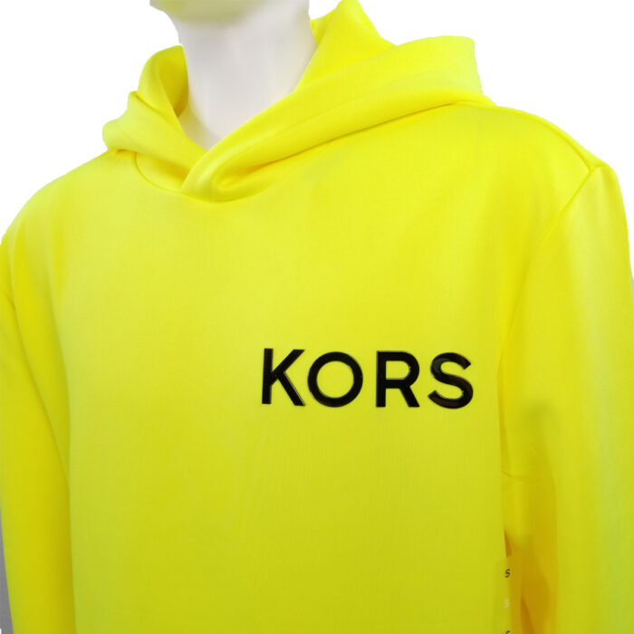 Michael Kors Neon Yellow Hoodie Sport Sweater