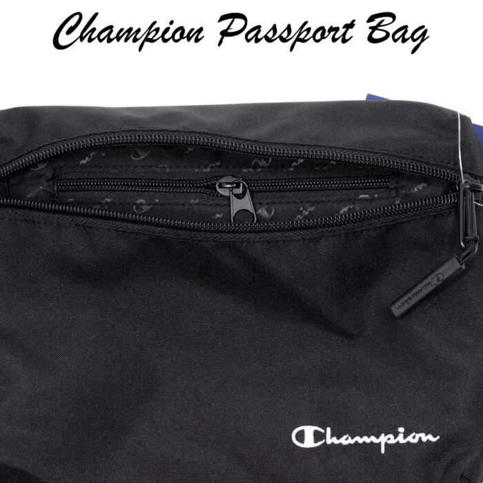 Champion Black Passport Waist Bag