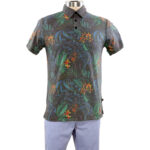 INDIGO Xanadu Black Polo Shirt