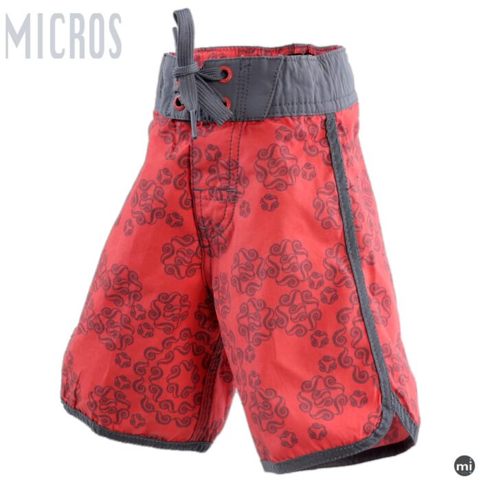 Red Boys Sports Shorts by MICROS