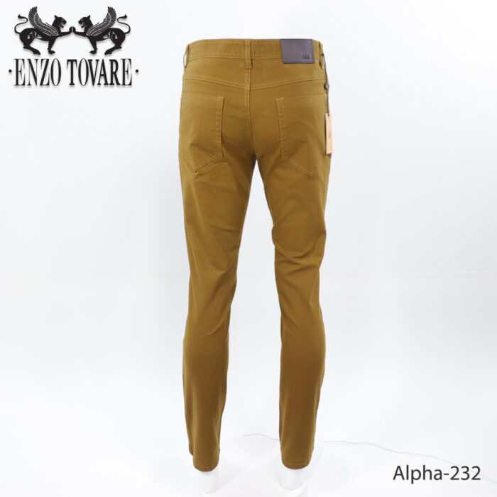 Alpha-232 brown Jeans by Enzo Tovare