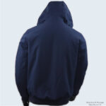 Tommy Hilfiger Men's Navy Soft Shell Active Filled Bomber Jacket