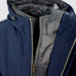Tommy Hilfiger Men's Navy Soft Shell Active Filled Bomber Jacket - Image 6