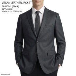 Enzo 2026 Vegan Leather jacket in Black or Brown
